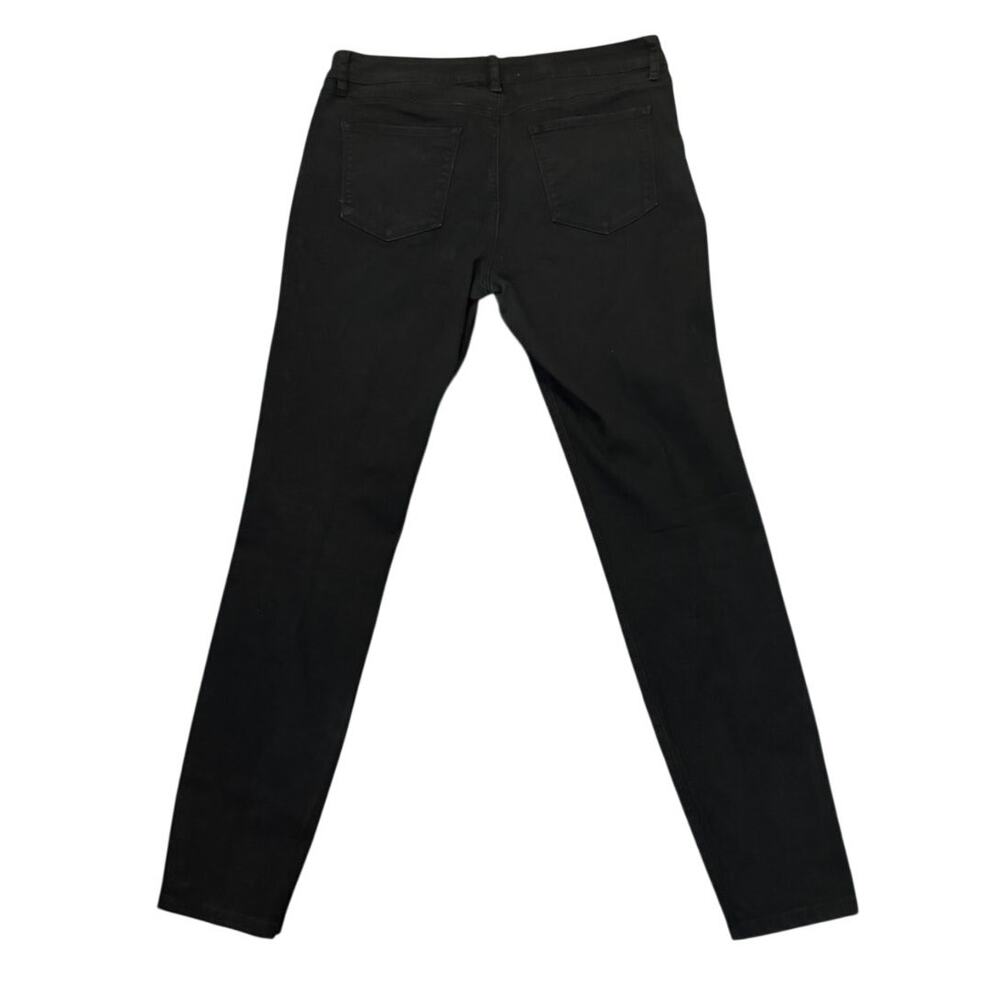 KanCan Womens Black Denim Skinny Jeans Cotton Stretch Slim Fit High Rise Size 13